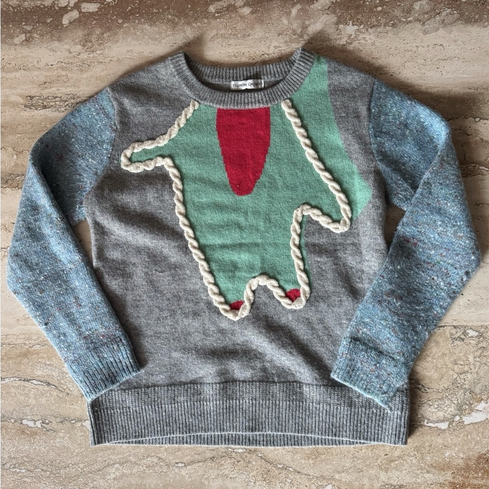 Rare Tsumori Chisato Wool + Silk Crewneck - Picture 5 of 6